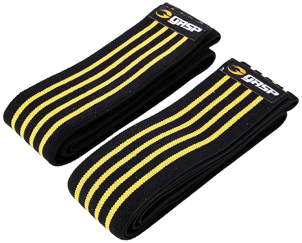 ウエイトトレーニング Gasp Knee wraps, Black/green Knee wraps - GASP